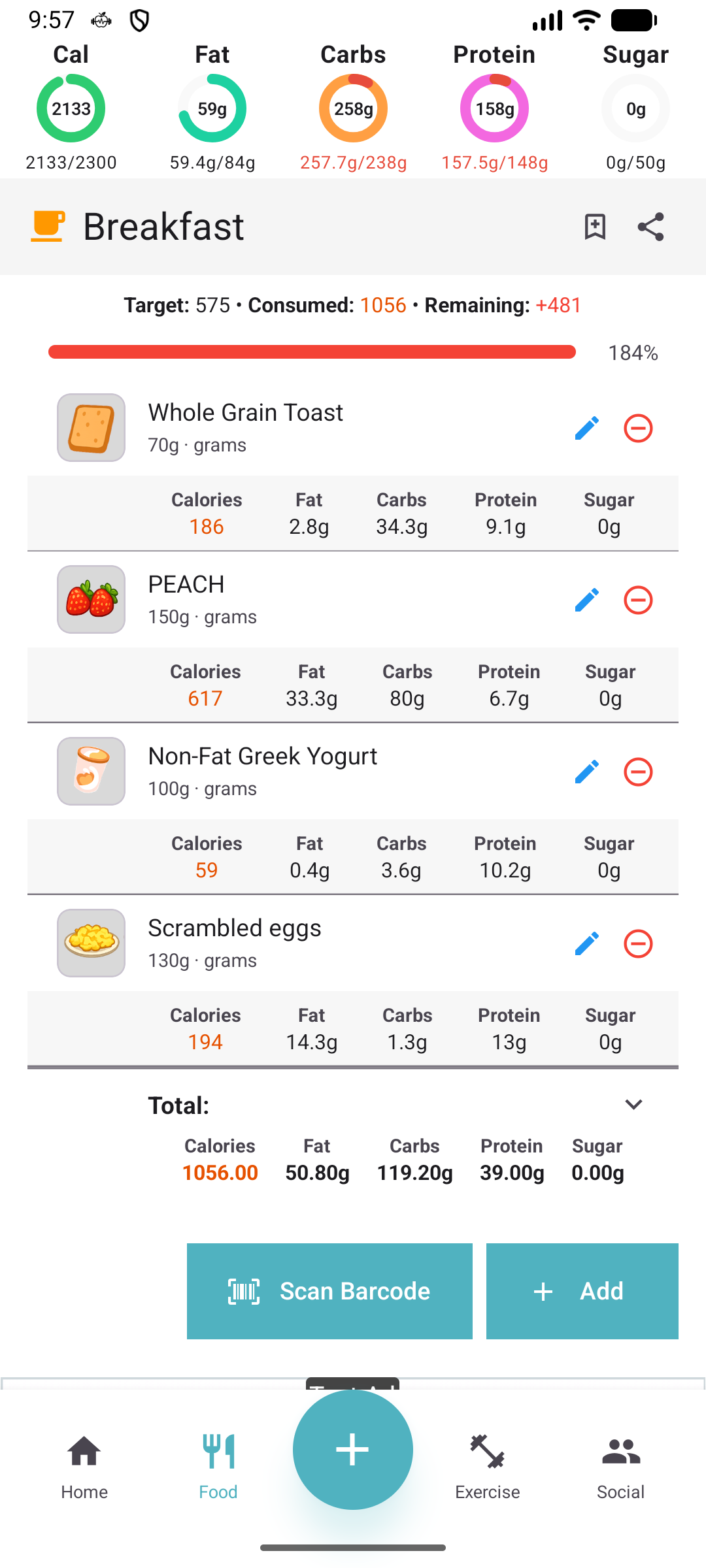 Mobile app screenshot 6